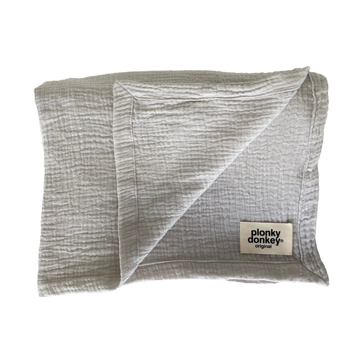 Muslin Swaddle Blanket Grey