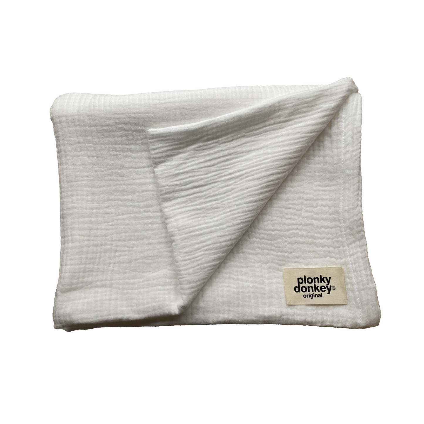 Muslin Swaddle Blanket White