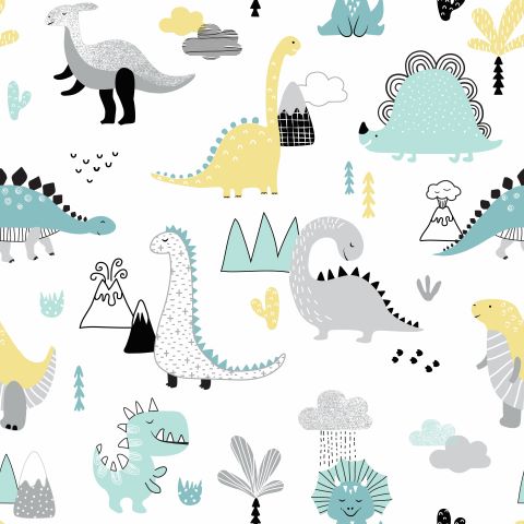 Cool Dinos (yellow)