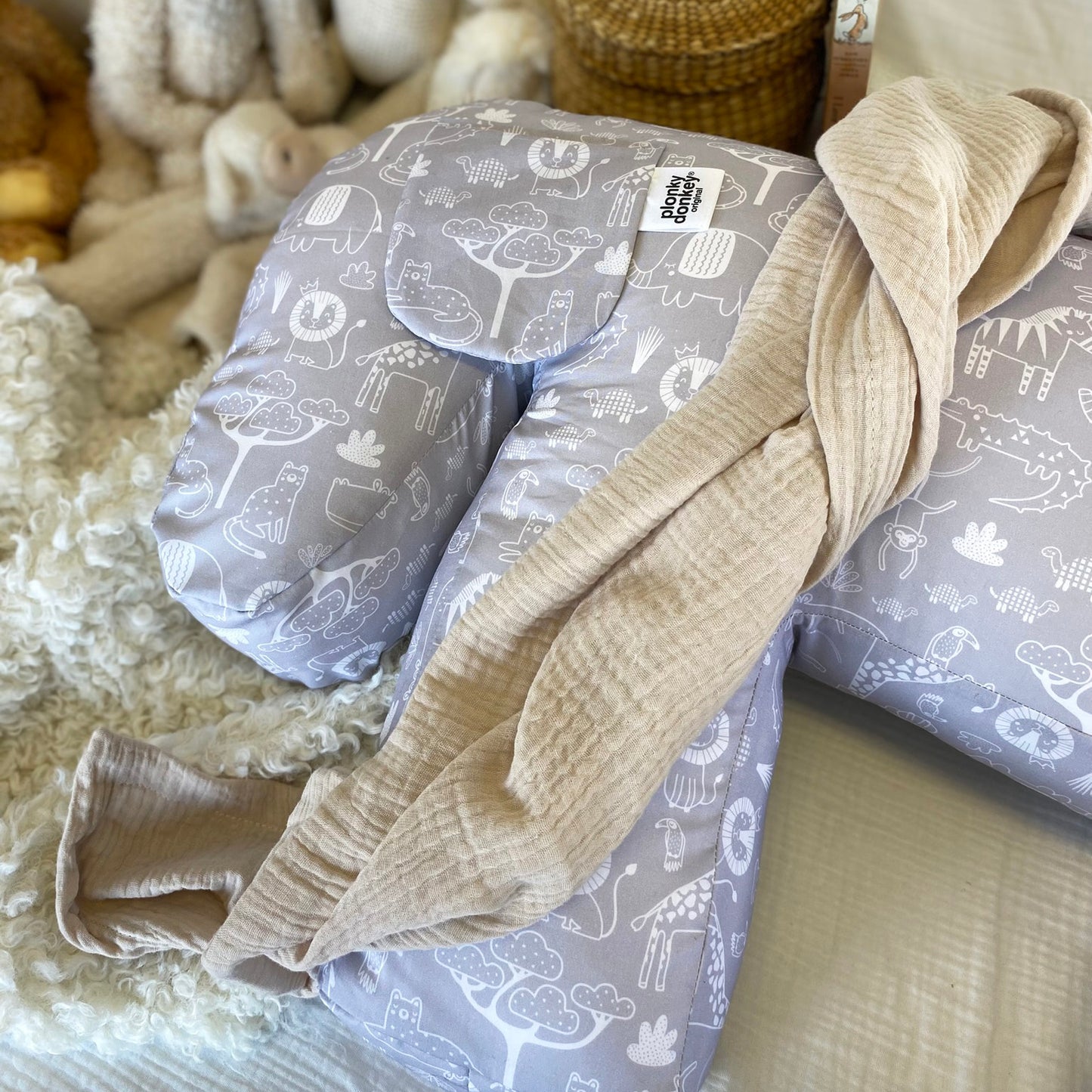 Safari Animals (grey)