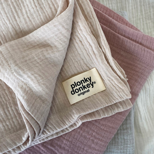 Muslin Swaddle Blanket Sand